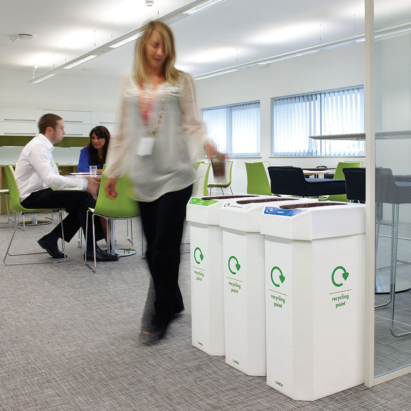 Carboard recycling bins for your workplace