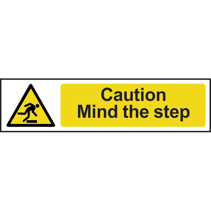 Caution Mind The Step Sign