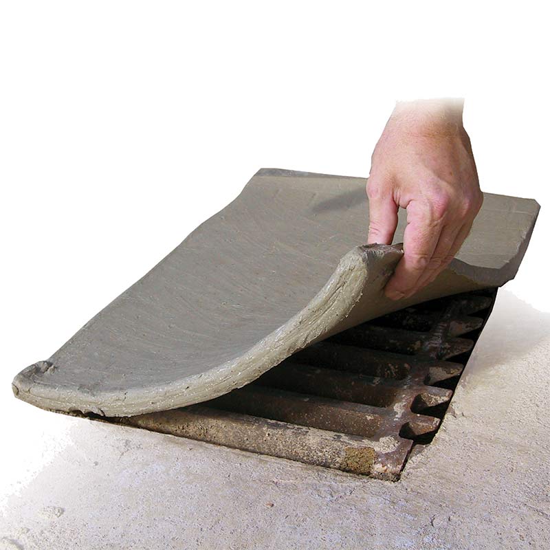 Plug Rug clay drain cover