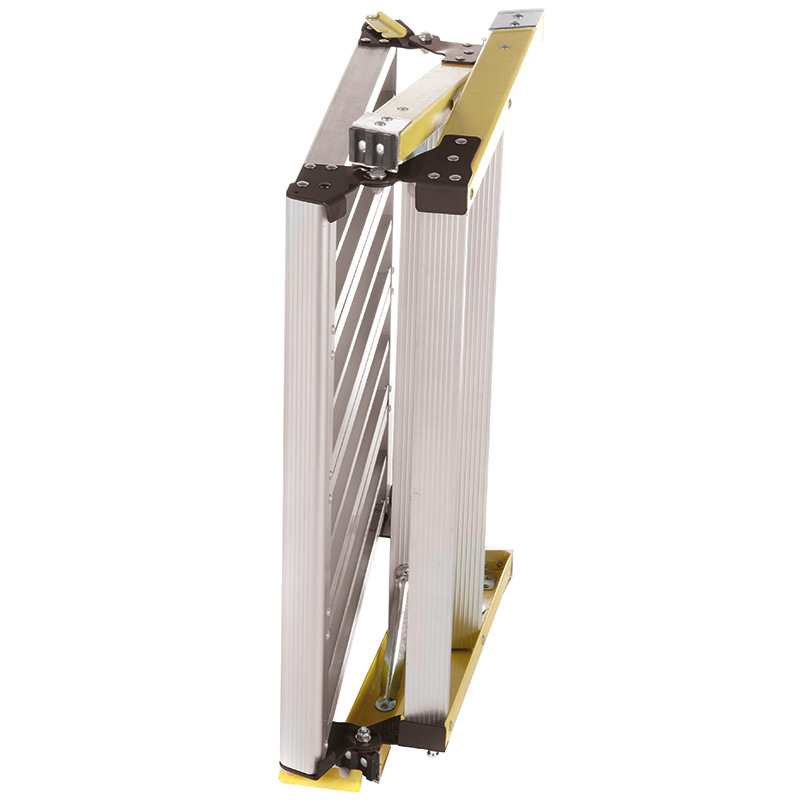 Climb-It aluminium work platform folded