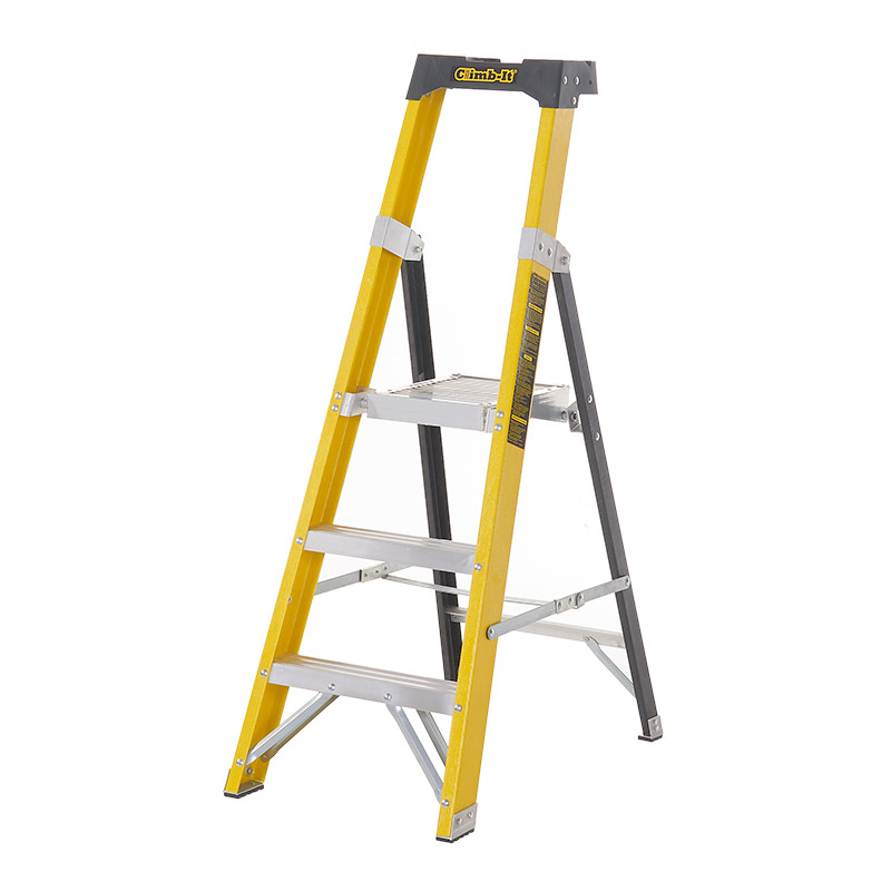 Climb-it® Glass Fibre Platform Stepladder