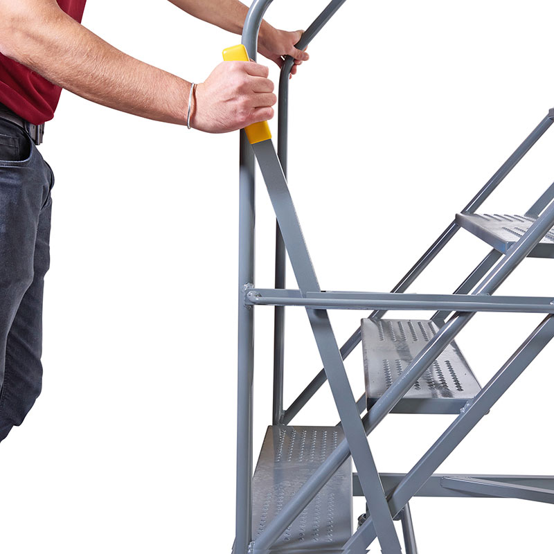 Climb-It work platform with lever brake