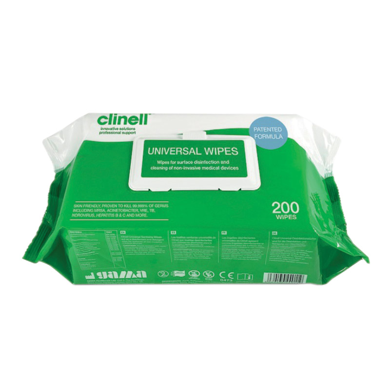 Anti-bacterial wet wipes