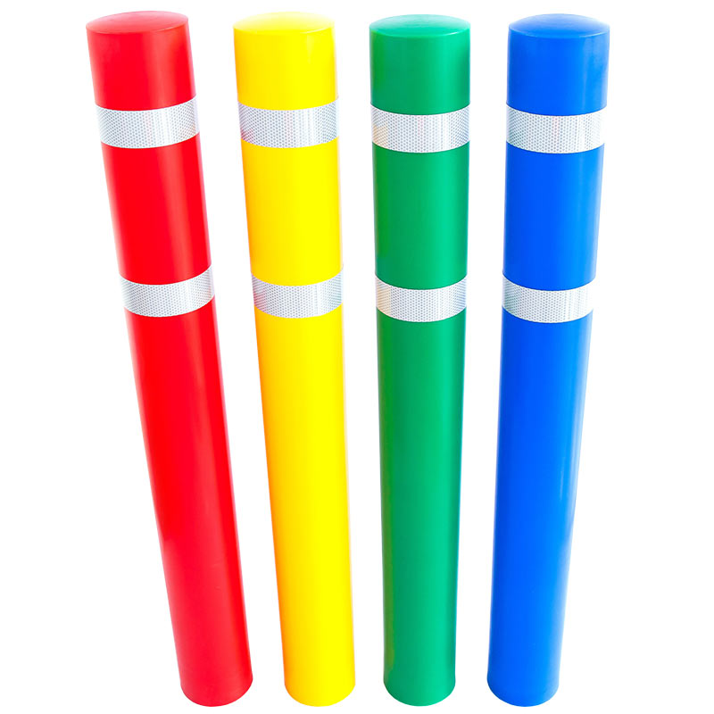 Durable Coloured Plastic Bollard Sleeves