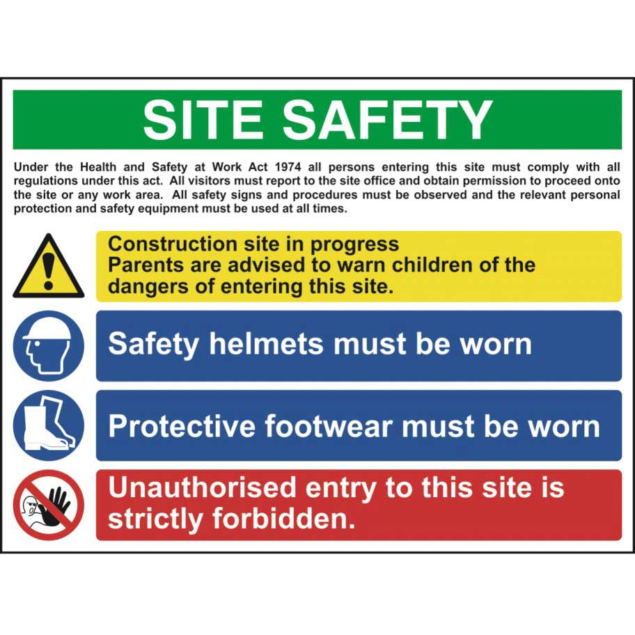 Site signage online