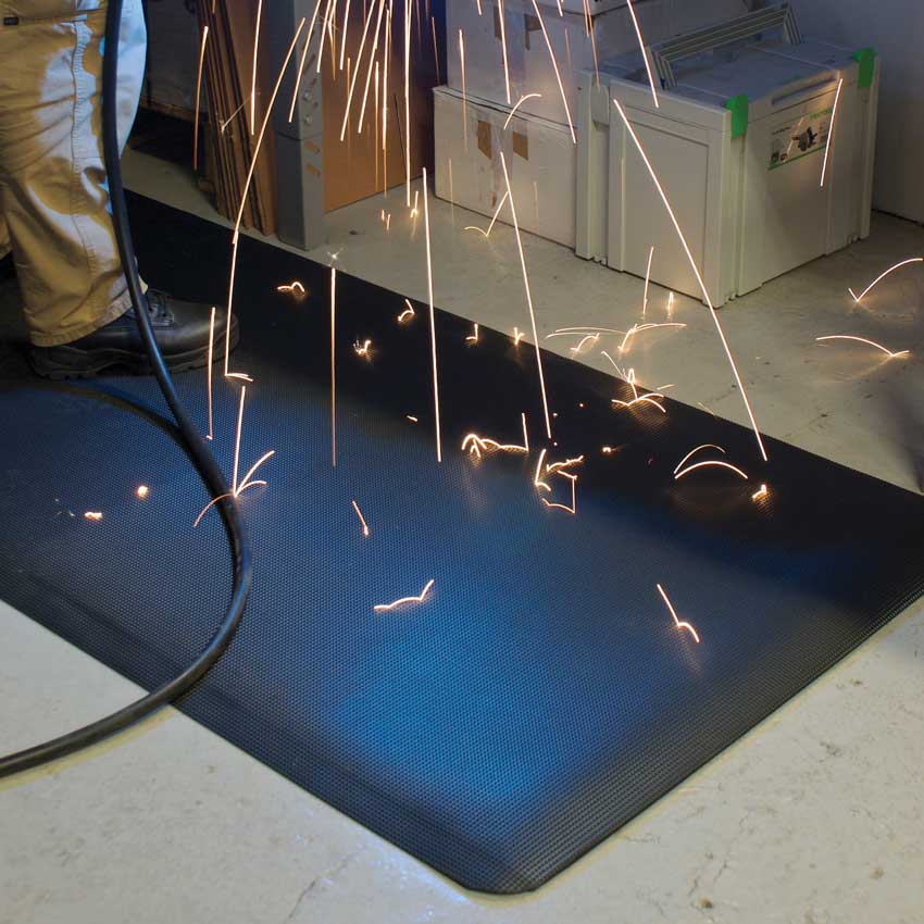 Diamond Tread Welding Mat