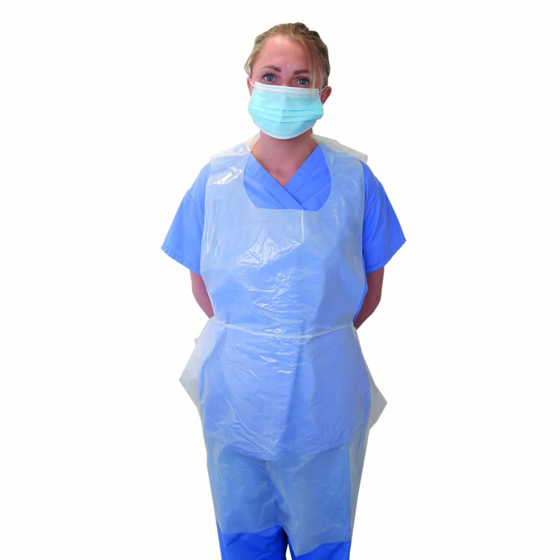 Disposable Plastic/Poly Aprons | Pentagon Safety Equipment Blue / Case of 500