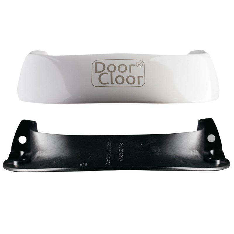 Doorcloor hands free door handle fixings