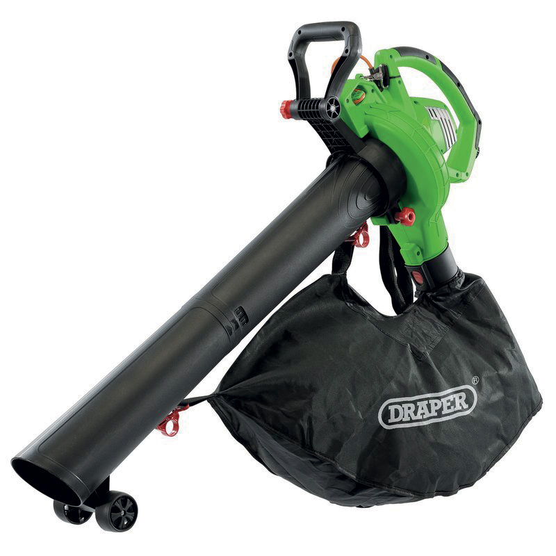 Draper 3 in 1 Garden Vacuum, Leaf Blower and Mulcher