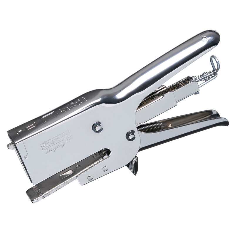 Heavy-Duty Dual Anvil Plier Stapler & Staples