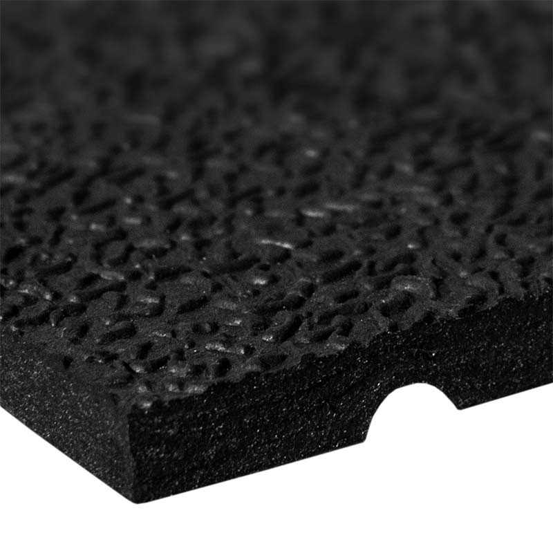 Dynamat anti-fatigue thick rubber mat side profile
