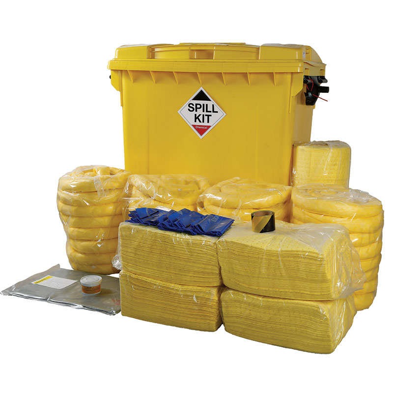 Emergency Chemical Spill Kit - Large Chemical Plants, Laboratories, Workshops