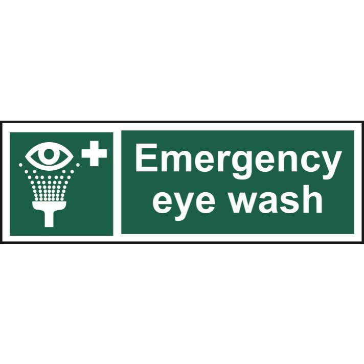 Emergency Eye Wash Sign