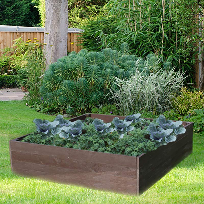 EverYear recycled plastic raised garden vegetable bed