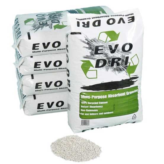 EVO-DRI recycled absorbent granules