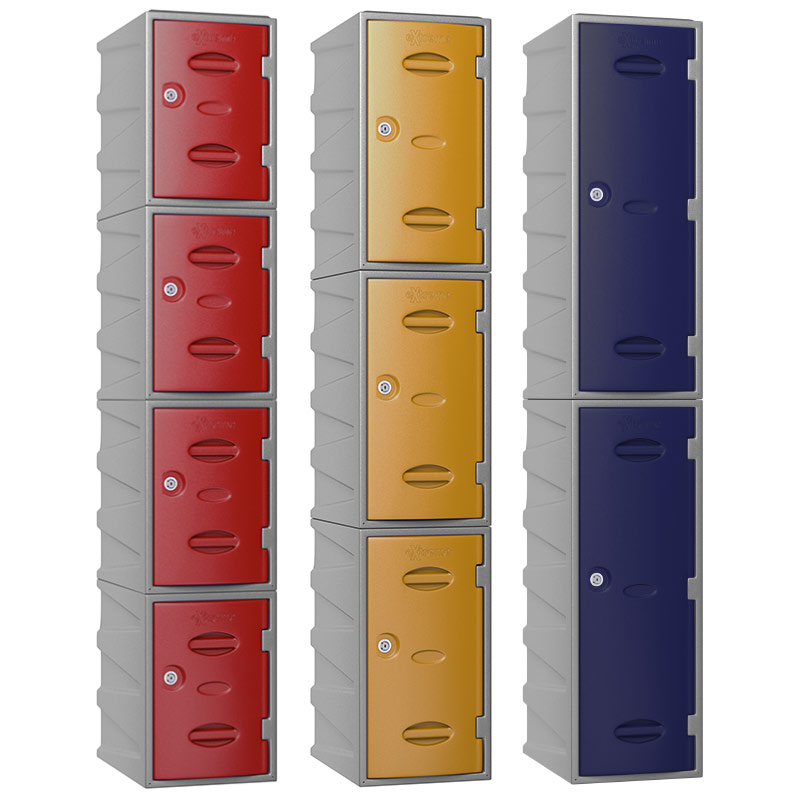 Extreme plastic lockers