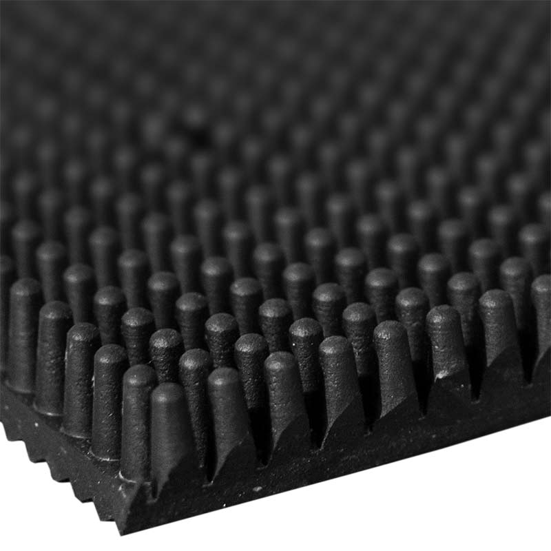 Fingerbrush rubber entrance mat