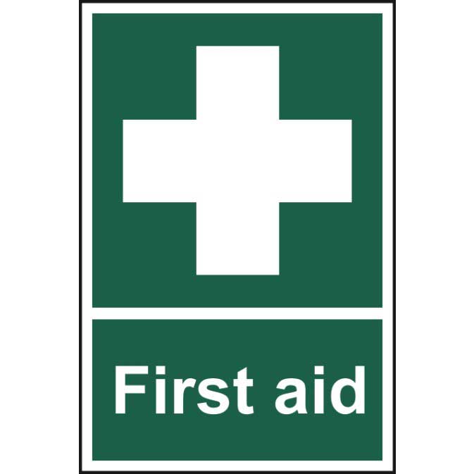 First Aid Sign 300 x 200mm