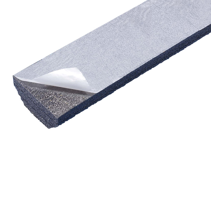 Foam wall buffer with self-adhesive backing