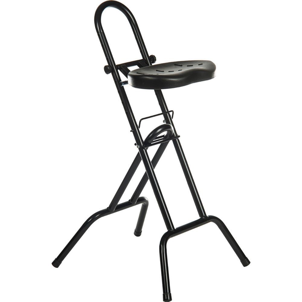 Polyurethane sit-stand support stool