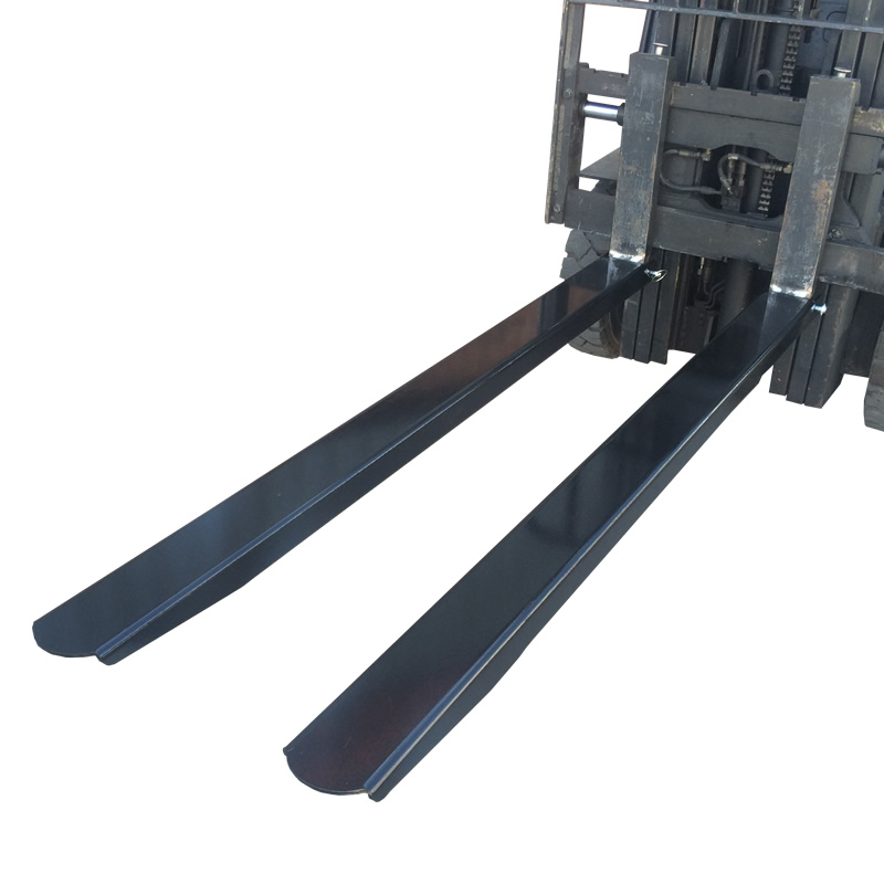Forklift fork extension sleeves