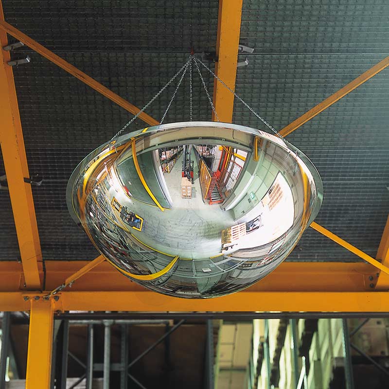 Full hemisphere panoramic observation mirror