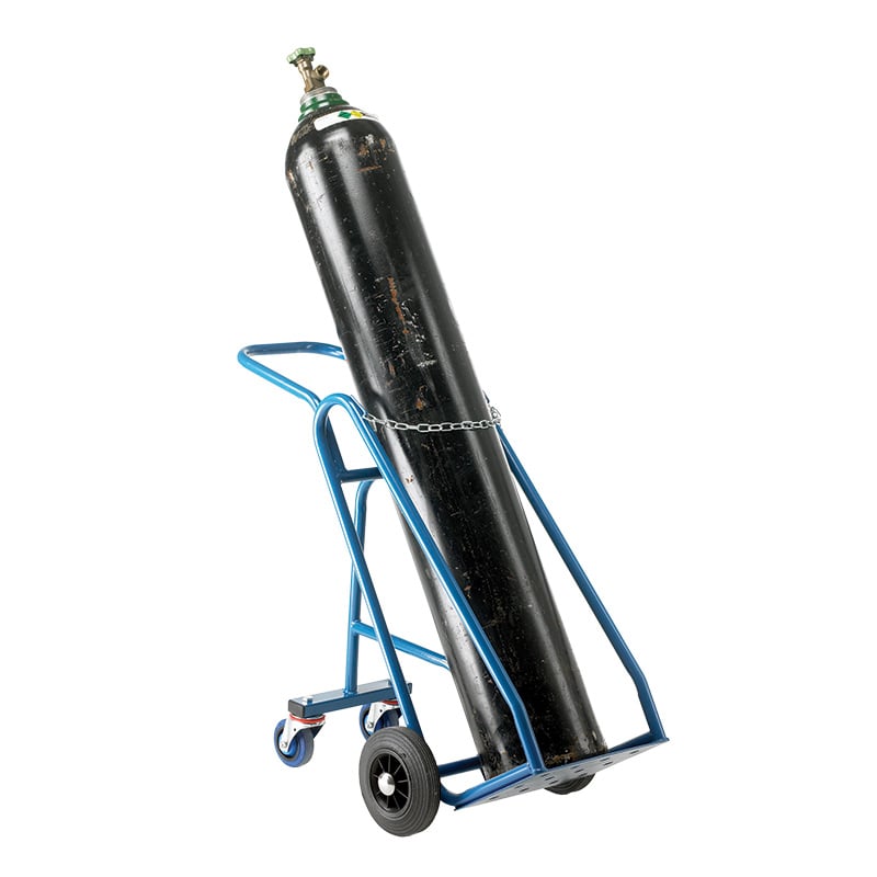Suits full size Propane Cylinders Gas Cylinder Trolley