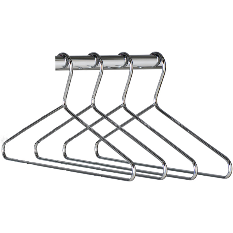 Heavy-duty steel coat hangers