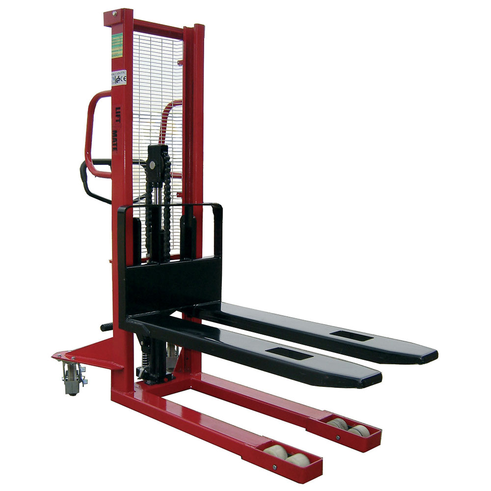 1000kg Heavy-Duty Manual Pallet Stackers