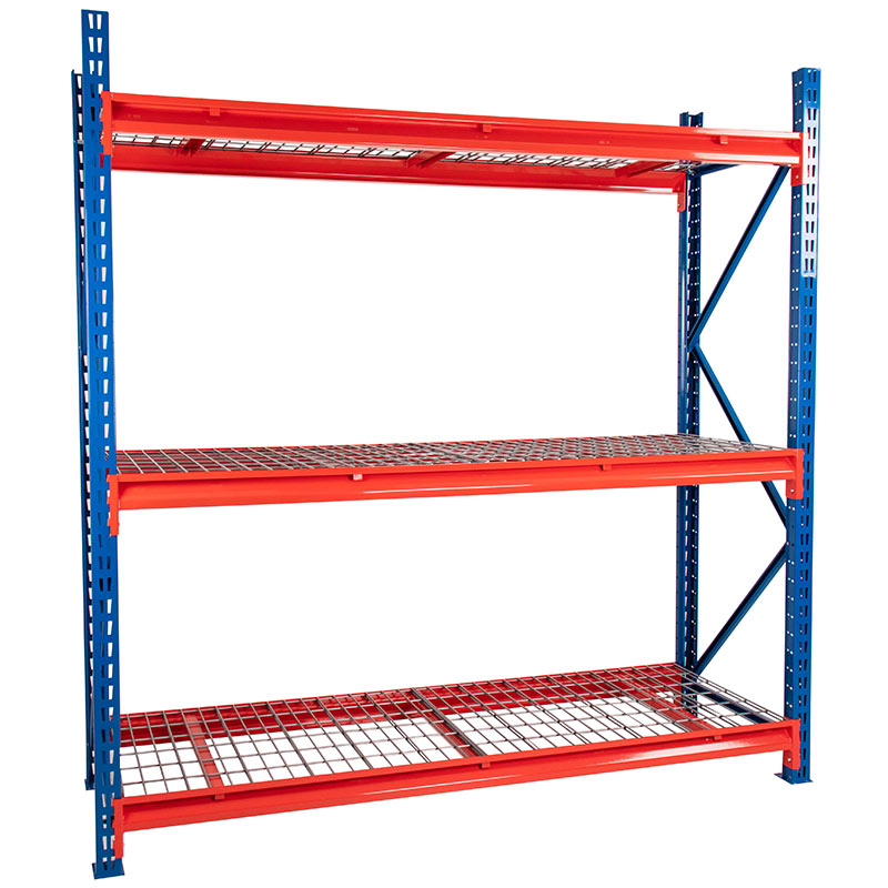 Heavy-Duty Longspan Racking Starter Bay with 3 Shelves 1984mm Tall