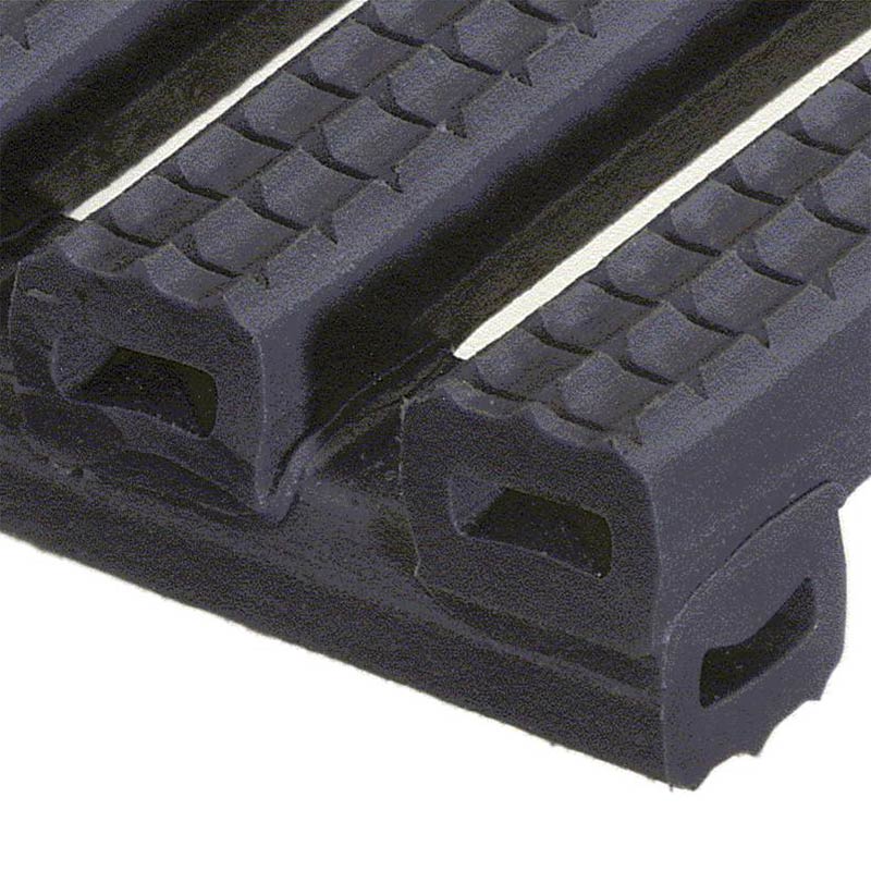 Heronair black PVC walkway matting