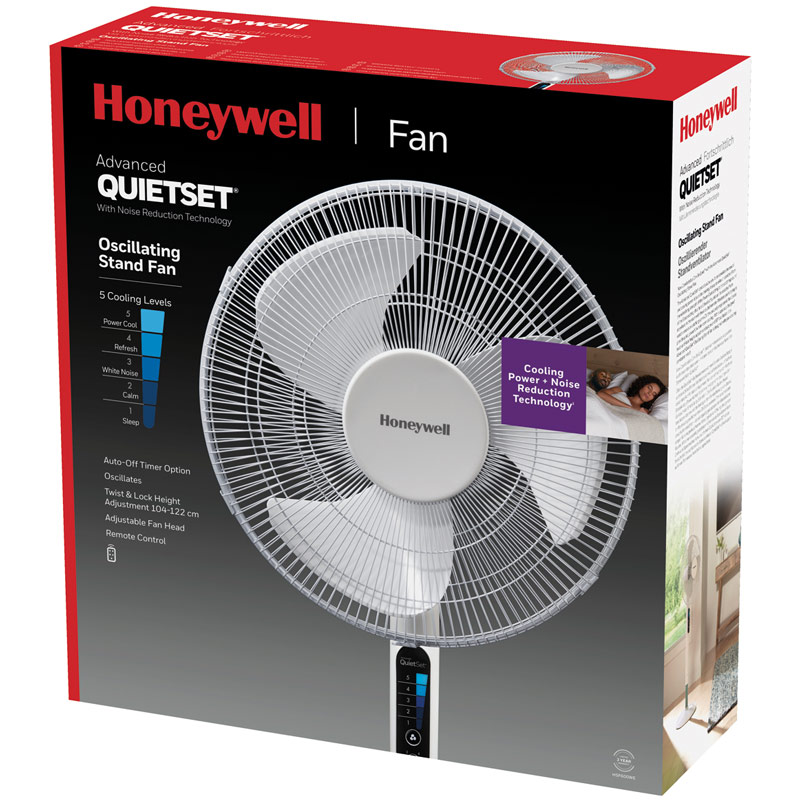 Honeywell Advanced QuietSet pedestal fan