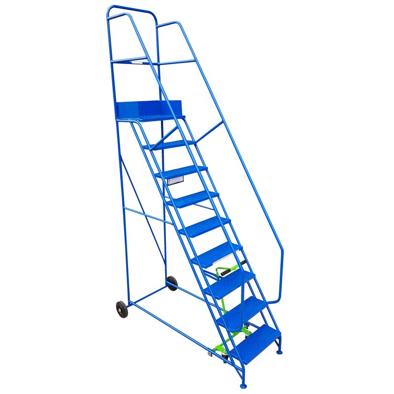 Industrial Warehouse Steps with Steel or PVC Treads