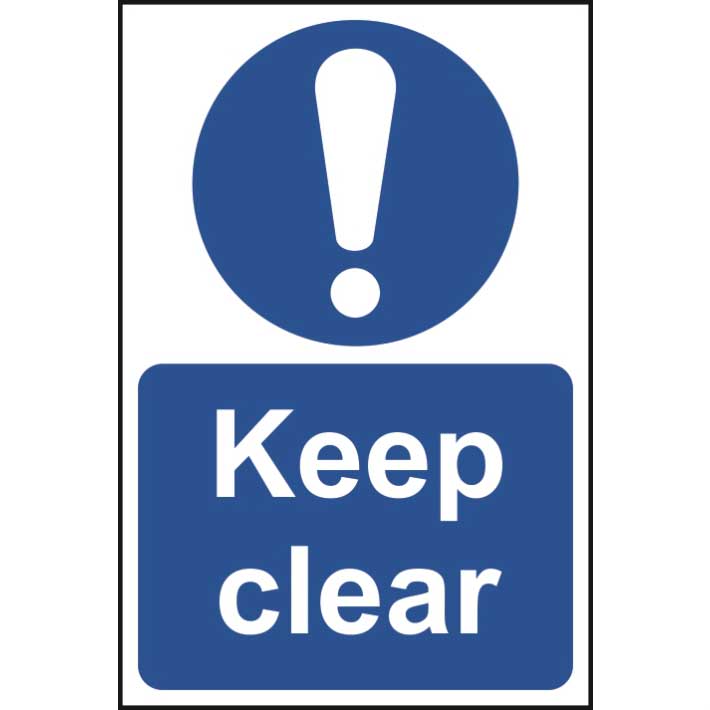 Keep Clear Sign