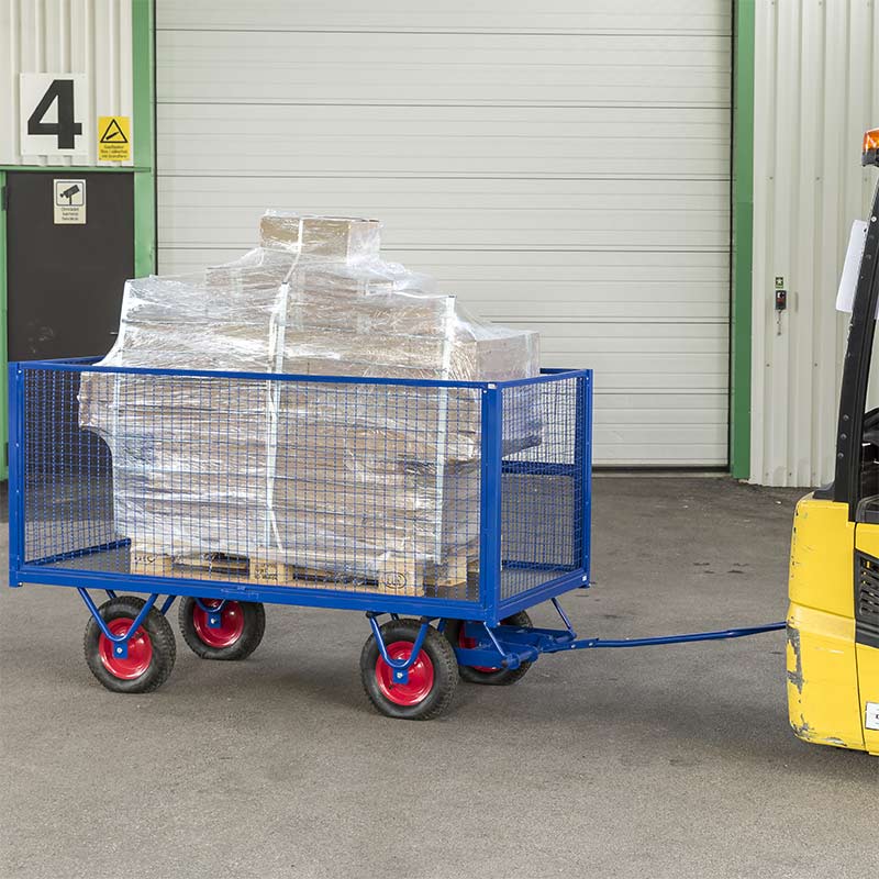 Kongamek 750kg mesh platform truck