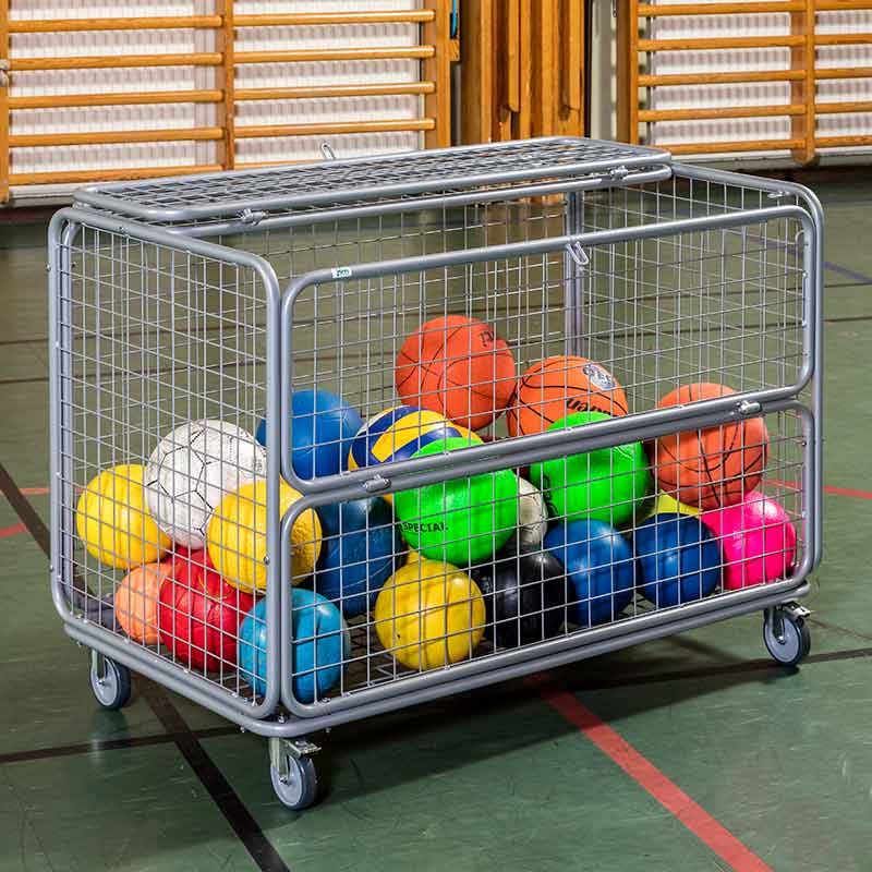 Kongamek wire mesh security trolley in use