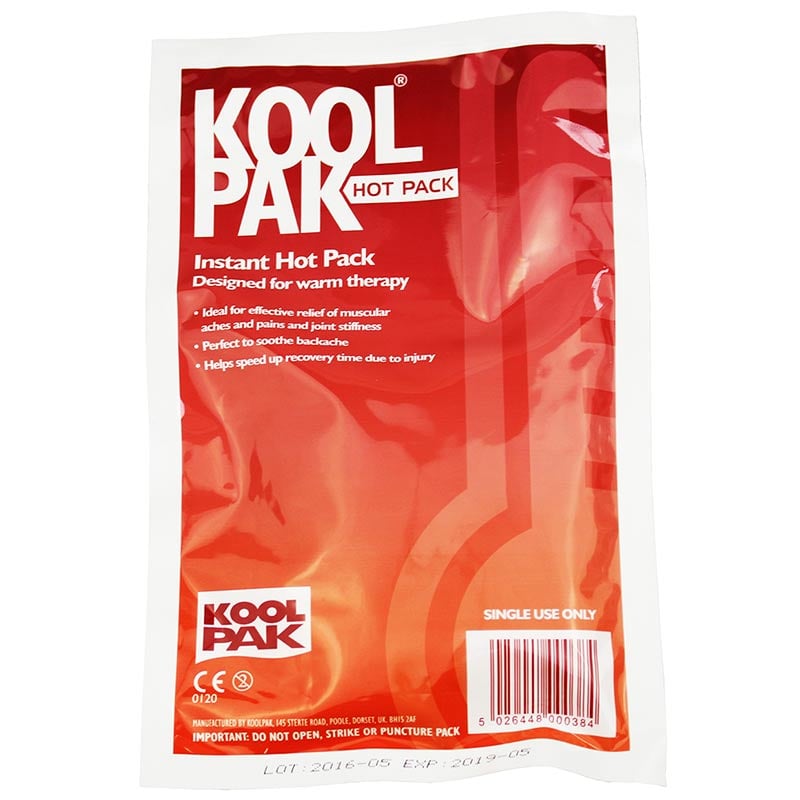 Koolpak Hot Pack Instant Heat Pack