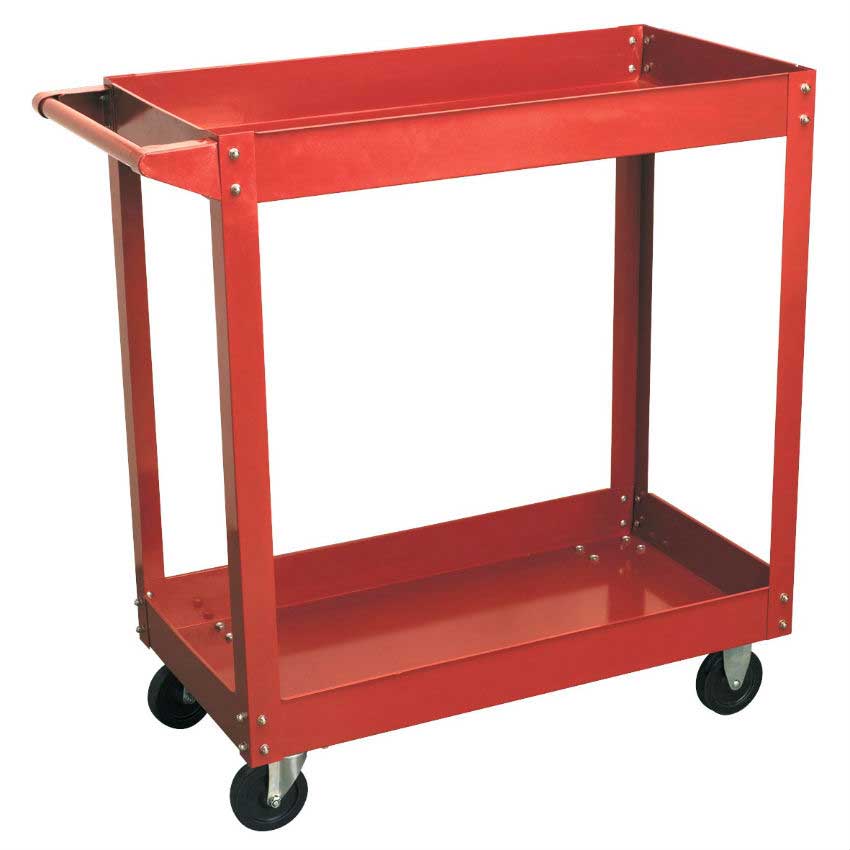 Light Duty 2 tier Workshop Trolley