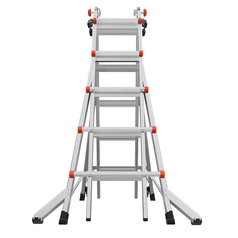 Little Giant Velocity Ladder with stabilisers engaged