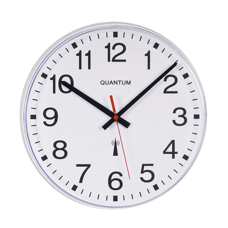 Long Lasting Plastic Wall Clocks - Radio Controlled Movement