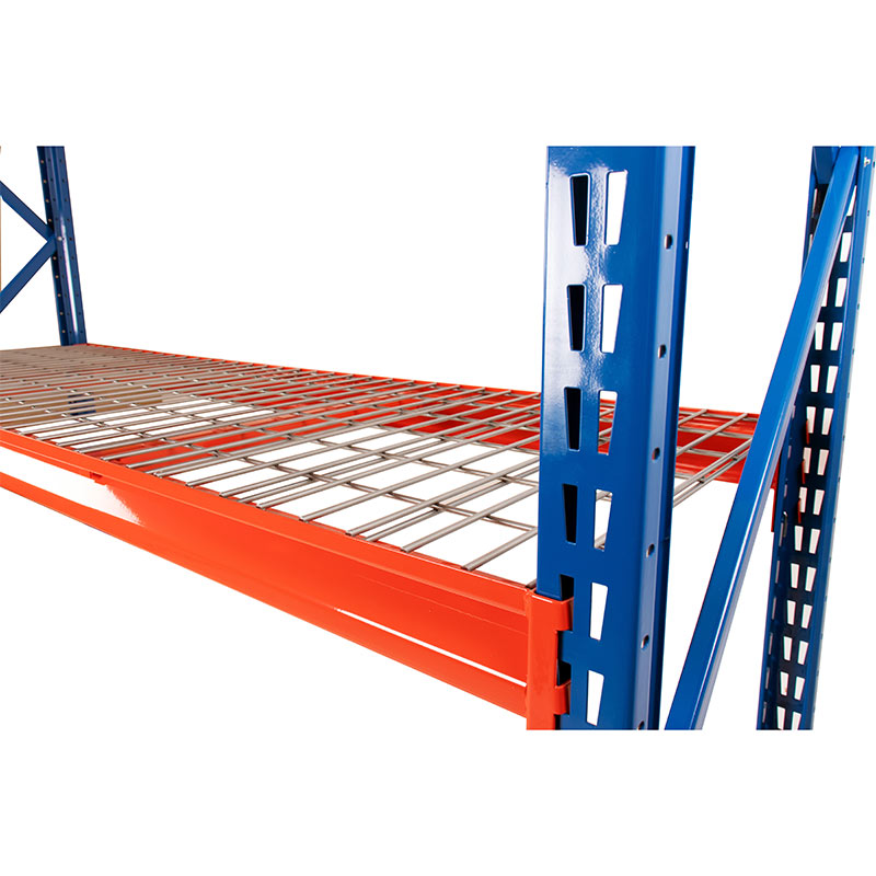 Longspan racking wire mesh shelves