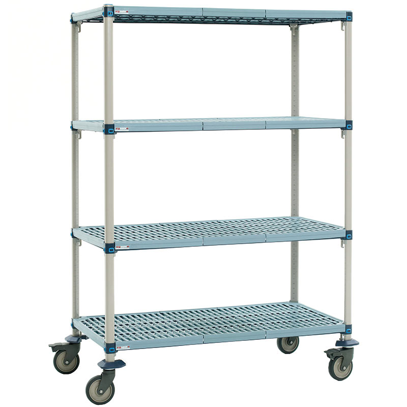 Metromax Q mobile coldroom polymer shelving