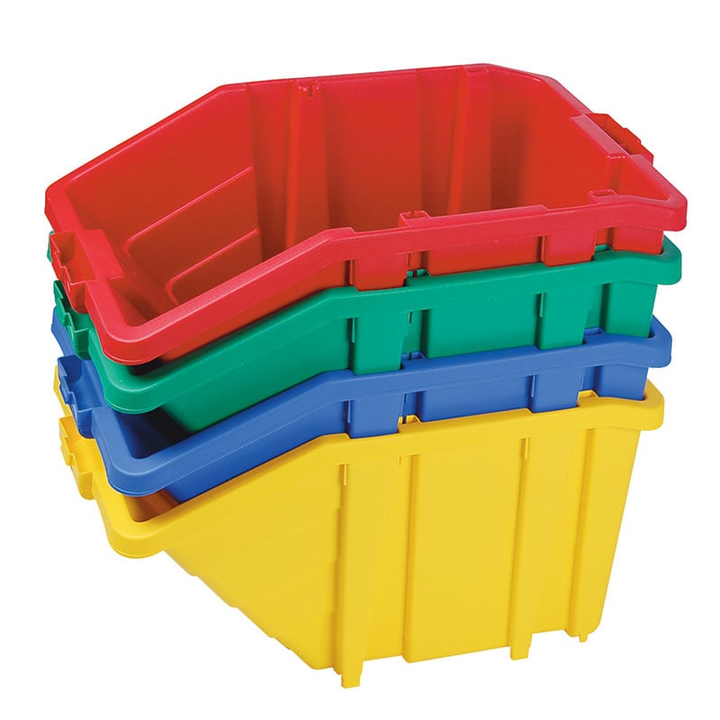 Nested recycling boxes