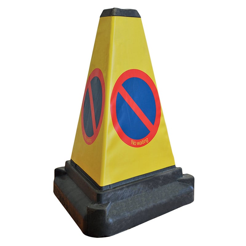 Industry standard No Waiting traffic cone