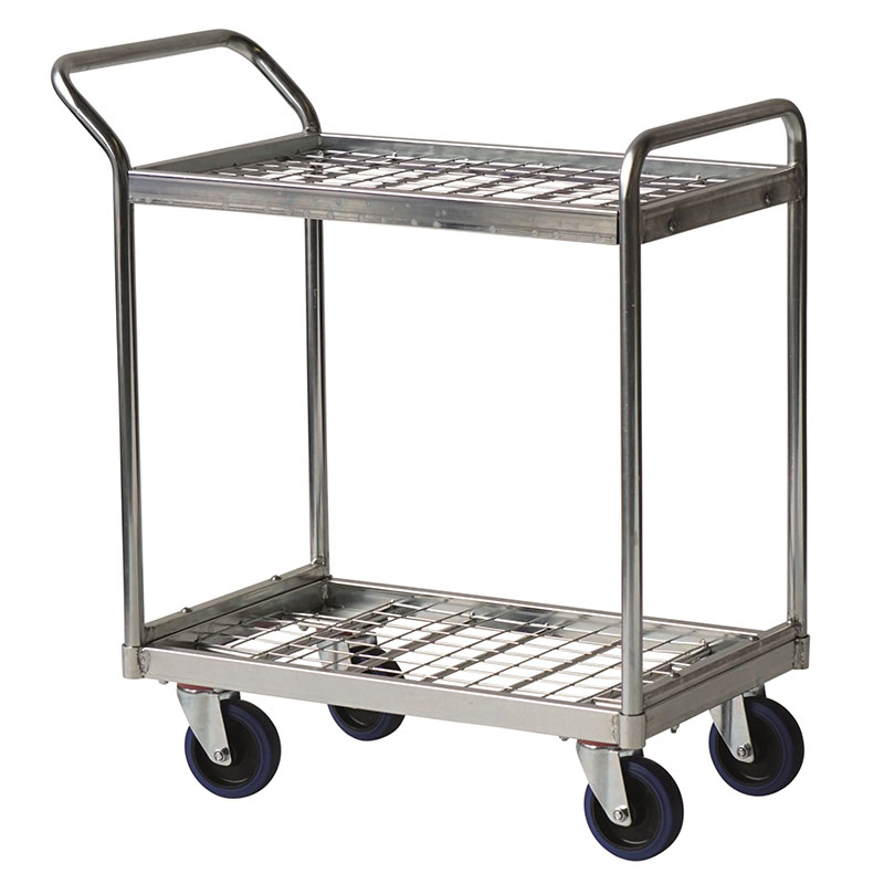 Bright zinc picking trolley