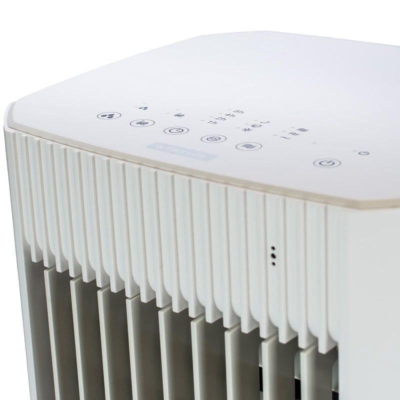 Oscillating air cooler control panel