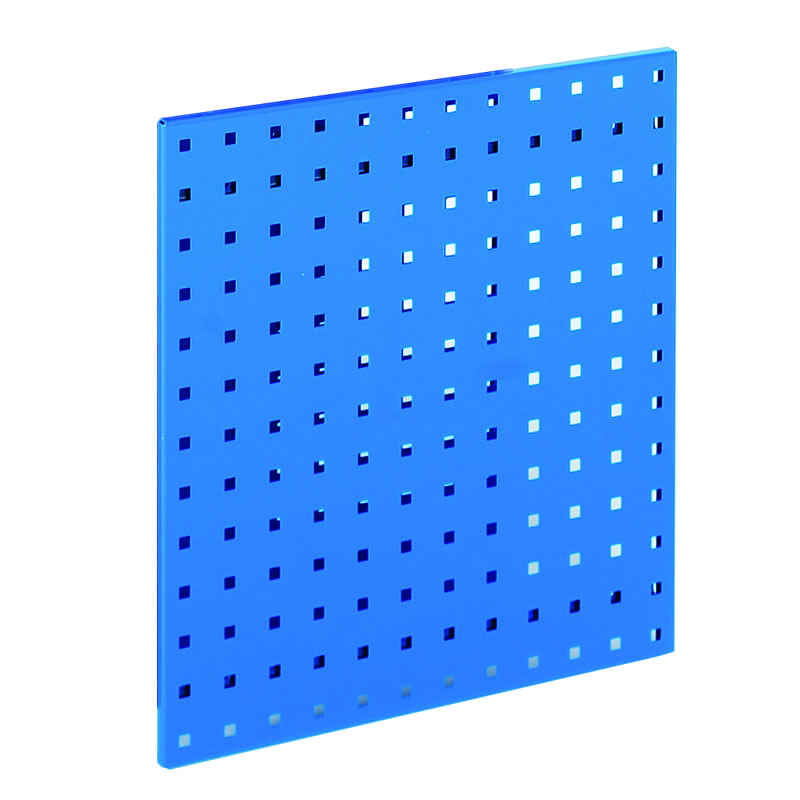 Perforated wall hanging tool panel system