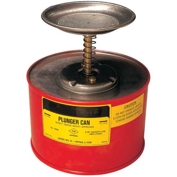 2L Justrite Plunger Can
