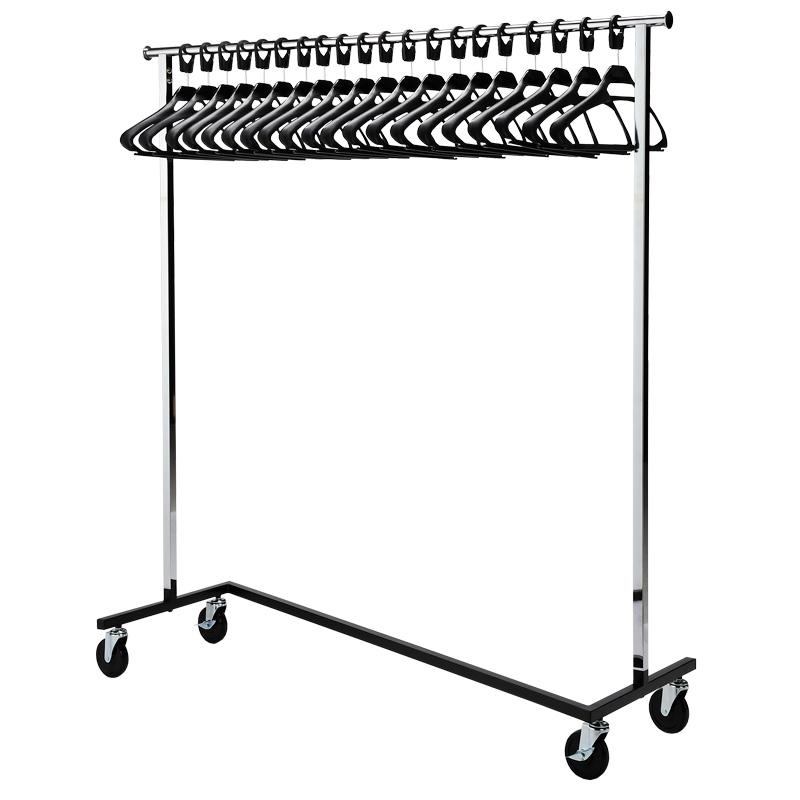 Chrome nesting clothes rails