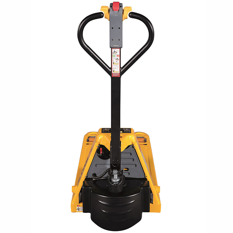 Powered pallet truck with lithium battery